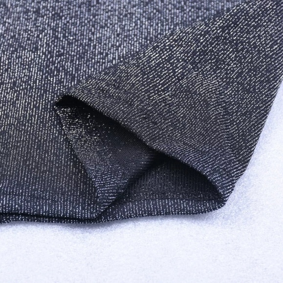 Shiny Glitter Slip Sexy Bodycon Midi Dress - Picture 8 of 8